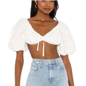 For Love And Lemons myla Crop Top